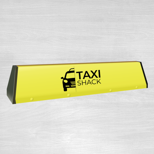 Angle 30 taxi top with own logo