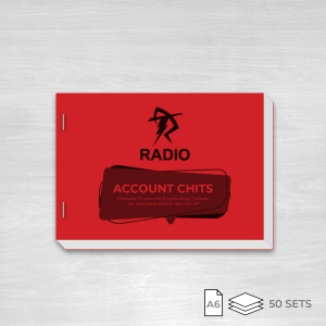 Radio Taxis Account Chits