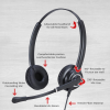 Headset features