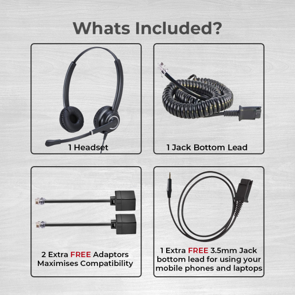 Whats includded with headset