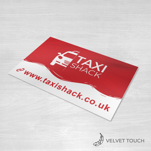 Velvet touch business card