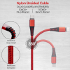 Nylon braided USB cable