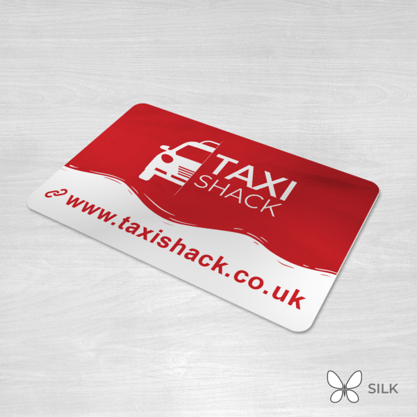 Silk stock business card